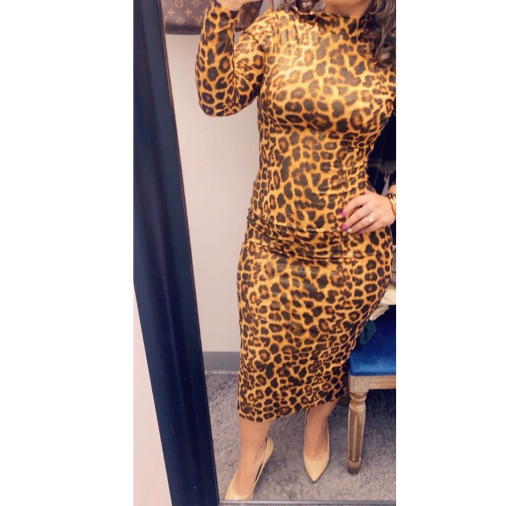 Cheetah dress